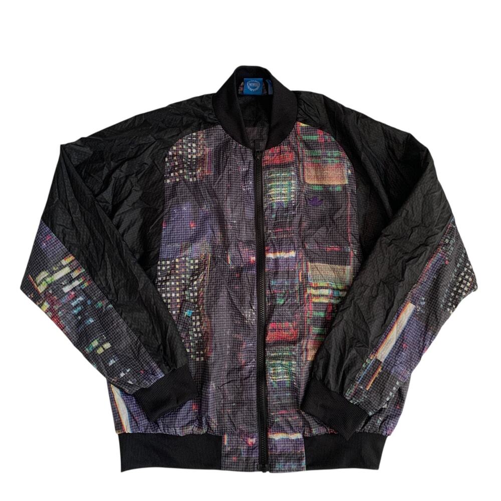 Adidas Women's Size M Tokyo Super Star Full Zip Windbreaker Jacket
